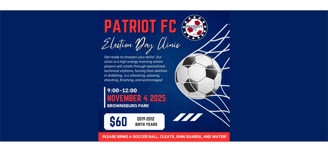 Election Day Clinic November 4